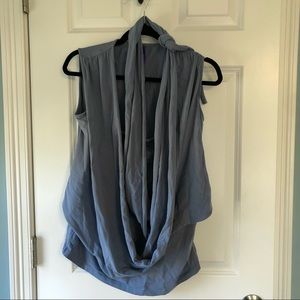 Seraphine Slate Blue Cotton Skin to Skin Top